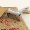 Close up of plastic-free, durable metal safety razor from Albatross