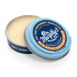 Natural, plant-based bug bite relief balm from Murphy's Naturals