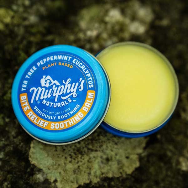 Natural, plant-based bug bite relief balm from Murphy's Naturals