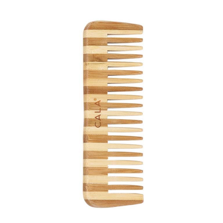 Cala brand 150 MM wide tooth bamboo comb