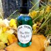 Joyous Organics 4 ounce organic blue bliss body oil; smells great and leaves skin feeling silky soft and radiant