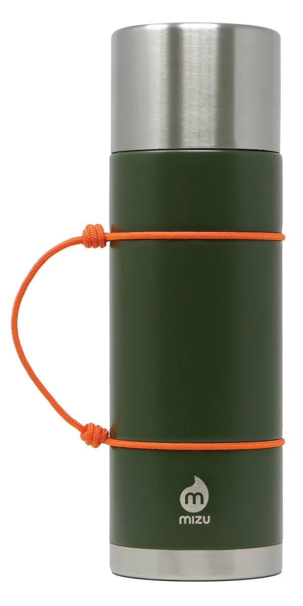 Heavy duty rope leash made for Mizu brand bottles; wraps snuggly around Mizu bottles to ensure easy carrying