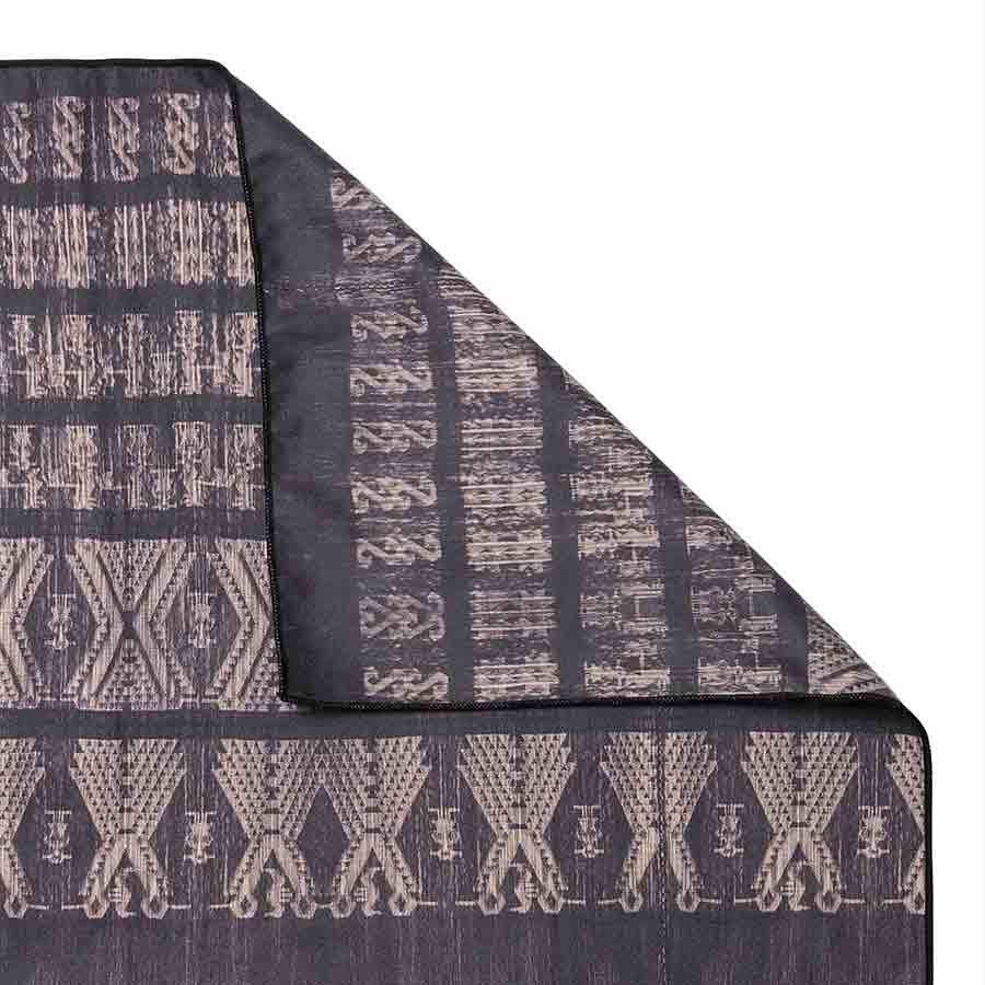 NOMADIX-TOWEL-COMPACTTRAVEL-NIGHTSWELL-3 Product display of Earth friendly Nomadix brand, Night Swell pattern, recycled ultralight compact travel towel with corner folded over laying flat.