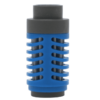 Mizu brand 360 water filter has a forty gallon lifespan and removes up to 99.9% of bacteria and contaminants; for use with wide mouth Mizu bottles with straw lid