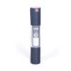 Manduka brand natural rubber 4mm yoga mat in midnight blue