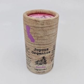 Magnesium infused organic deodorant in jasmine scent, made by Joyous Organics