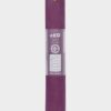 Manduka brand natural rubber 4mm yoga mat in acai purple