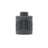 Mizu brand 360 adventure water purifier has a forty gallon lifespan and removes up to 99.9% of bacteria and contaminants; for use with wide mouth Mizu bottles with straw lid