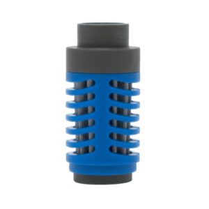Mizu brand 360 water filter has a forty gallon lifespan and removes up to 99.9% of bacteria and contaminants; for use with wide mouth Mizu bottles with straw lid