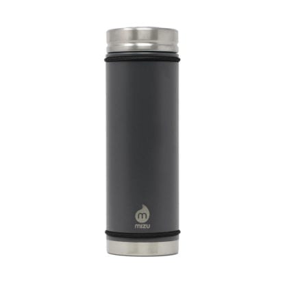 21 Oz Insulated Stainless Steel Bottle With Vacuum Lid Grey Sustainable Travel Living