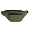 Eco friendly EcoGear Products brand recycled plastic green skipper hip pack with two zipper pockets - 1 main pocket and 1 small zipper pocket.