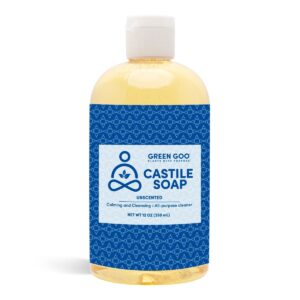 Green Goo Castille Soap Unscented Bottle