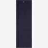 Eco-friendly Yogitoes yoga towel in midnight blue