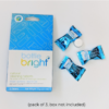 Three individual packets of Hydrapak's Bottle Bright natural cleaning tablets.