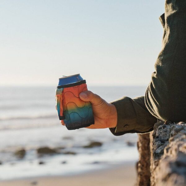 The beer blanket by Rumpl is great for your next hike, walk on the beach, or other fun adventure. Shown here in baja fade.