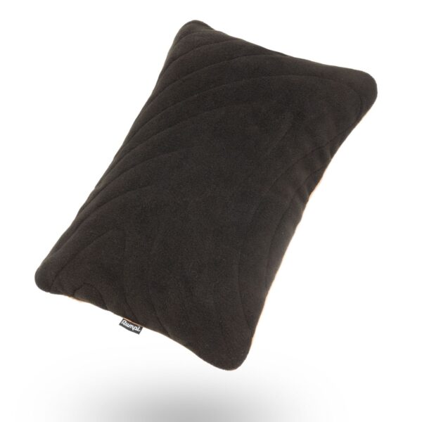 The eco-friendly stuffable pillowcase by Rumpl is made from 100 post-consumer recycled materials.