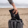 The stash mat by Rumpl is easy to pack in your backpack or tote for your next trip to the beach. Keep it with you while you are on-the-go.