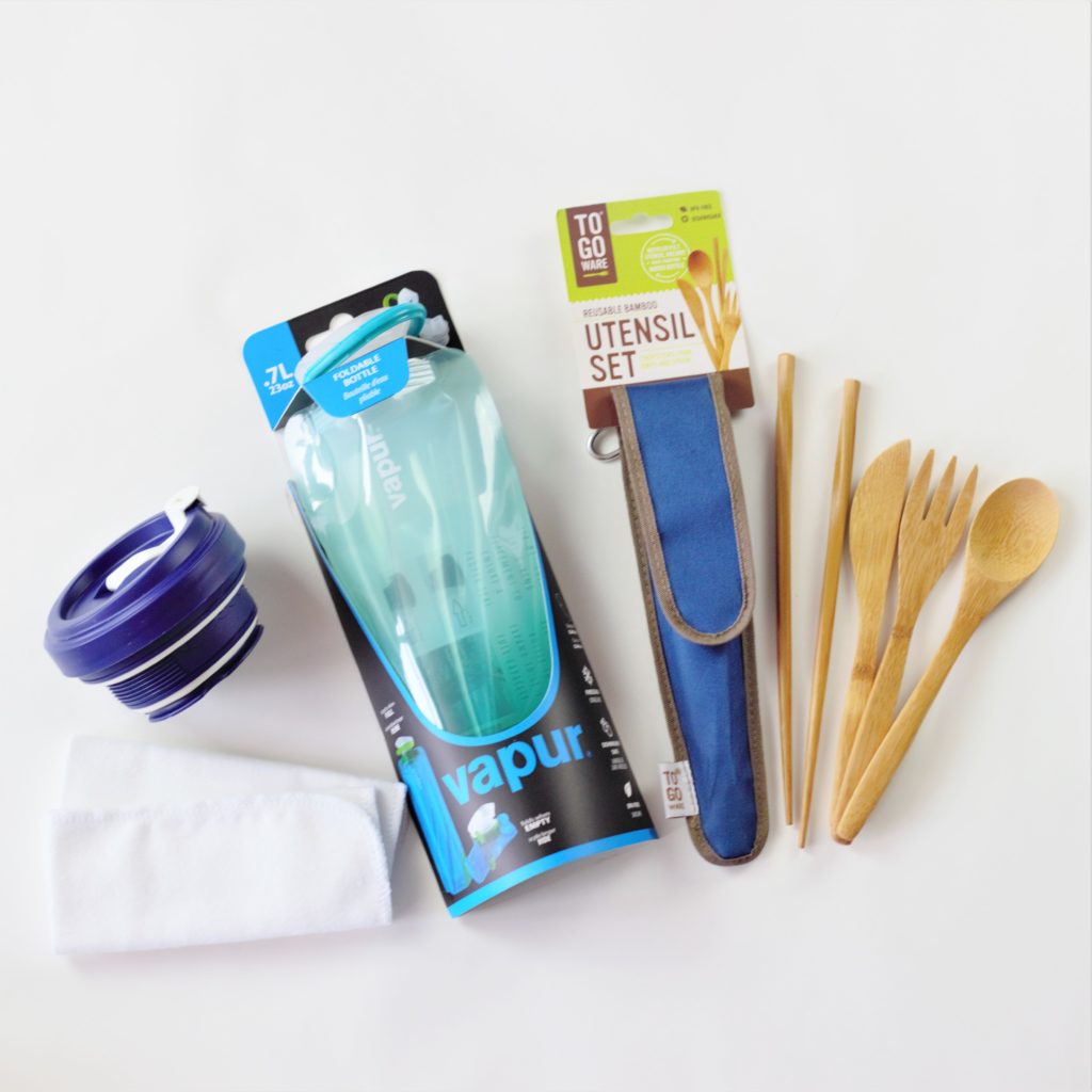 Zero to Go Kit: Collapsible Drink & Cutlery