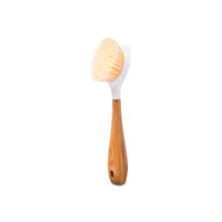 Recycled plastic and bamboo dish brush from Full Circle