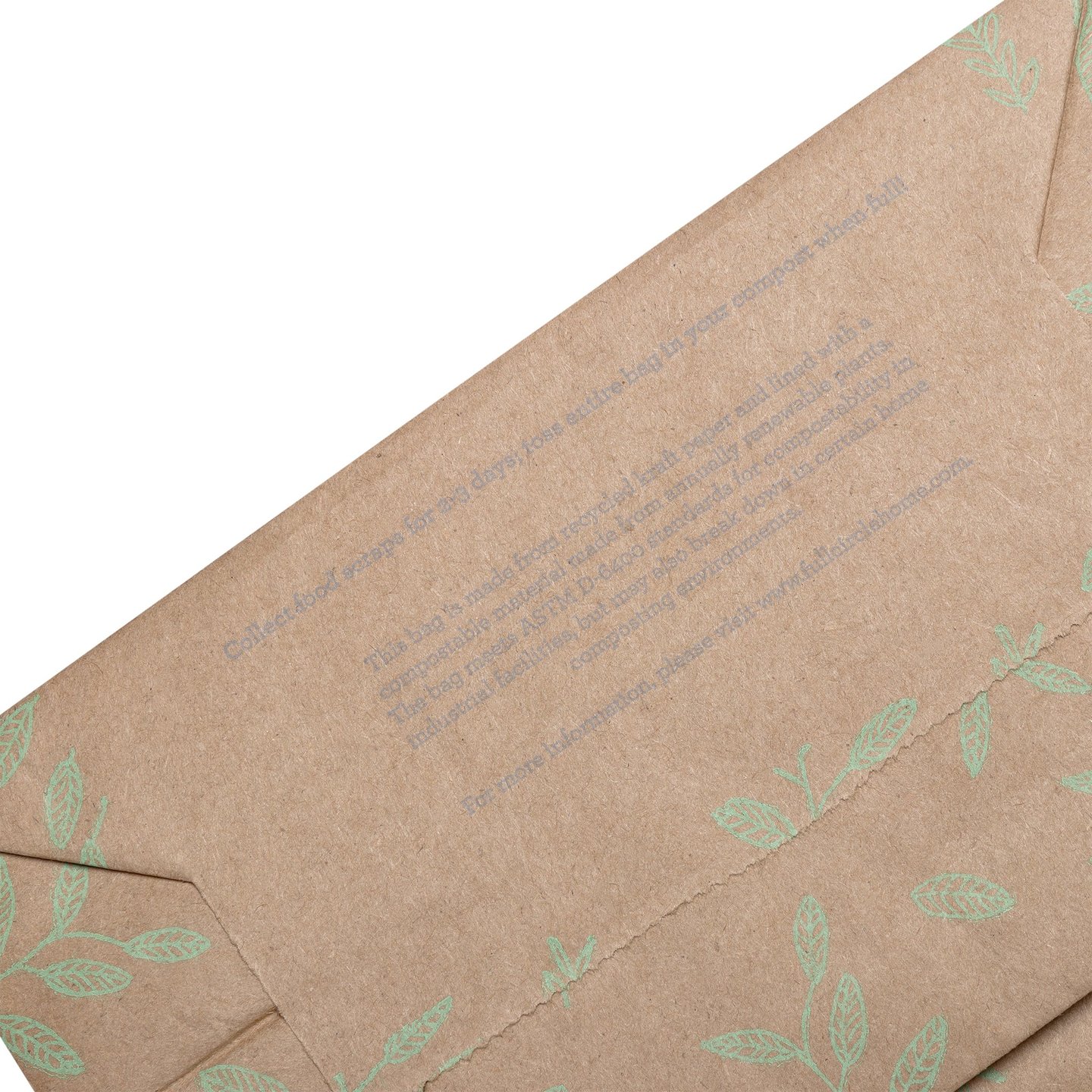 FULL-CIRCLE-COMPOST-BAG-5 Planet friendly 1.5 gallon home composting bag of recycled kraft paper