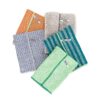 Set of 5 recycled microfiber cleaning cloths from Full Circle Home for sustainable cleaning products