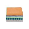 Set of 5 recycled microfiber cleaning cloths from Full Circle Home for sustainable cleaning products