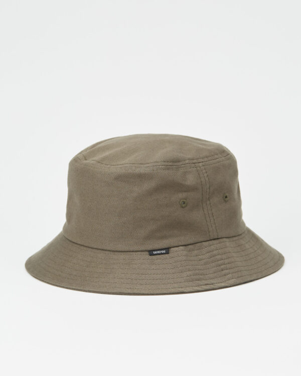 sustainable organic cotton olive green bucket hat by tentree