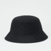 packable organic cotton black bucket hat by tentree