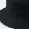 packable organic cotton black bucket hat by tentree