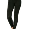 The Cloud 9 leggings b JJWinks, made from eco-friendly Tencel Modal material, shown here in black, is soft and buttery and made in USA!