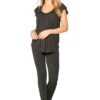 The Cloud 9 leggings by JJWinks, made from eco-friendly Tencel Modal material, shown here in charcoal, is soft and buttery and made in USA!