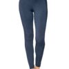 The Cloud 9 leggings b JJWinks, made from earth-friendly Tencel Modal material, shown here in navy, is soft and buttery and made in USA!