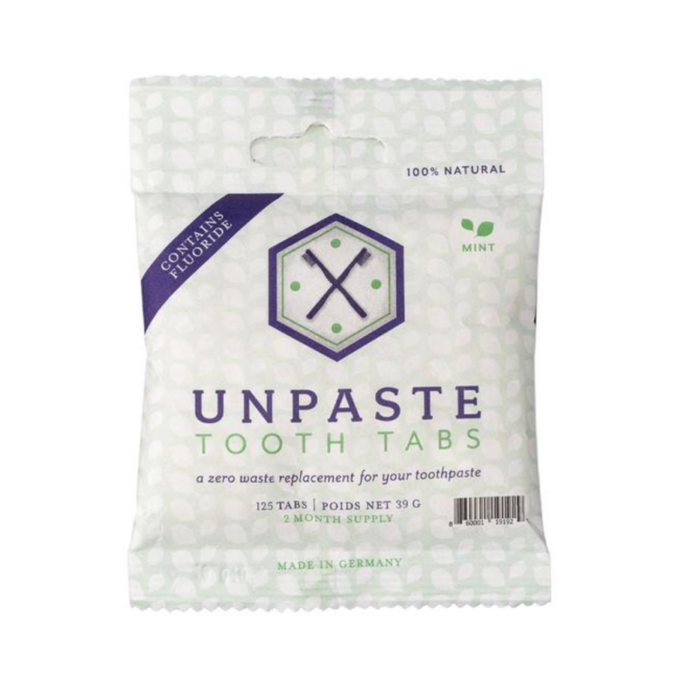 125CT Flouride Toothpaste Tablets Sustainable Travel & Living