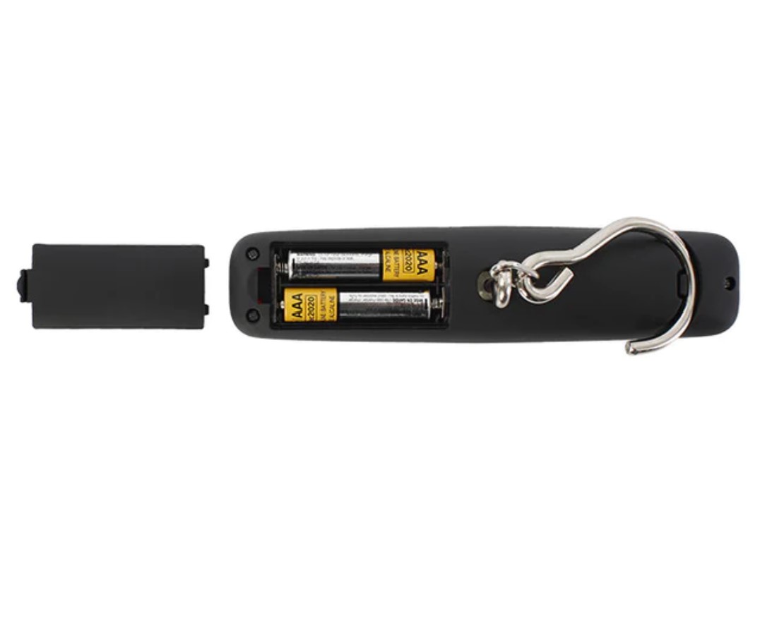 HEYS-XSCALE-PRO-BATTERY Back battery panel of digital luggage scale for travel.