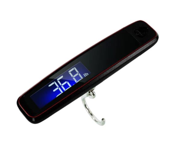 Handheld Portable Digital Luggage Scale With Grip - Travel Portable  Electronic Weighing Suitcase And Bag - 110lb/50kg - Black