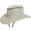 Recycled, packable Tarpon sailing and travel hat in khaki