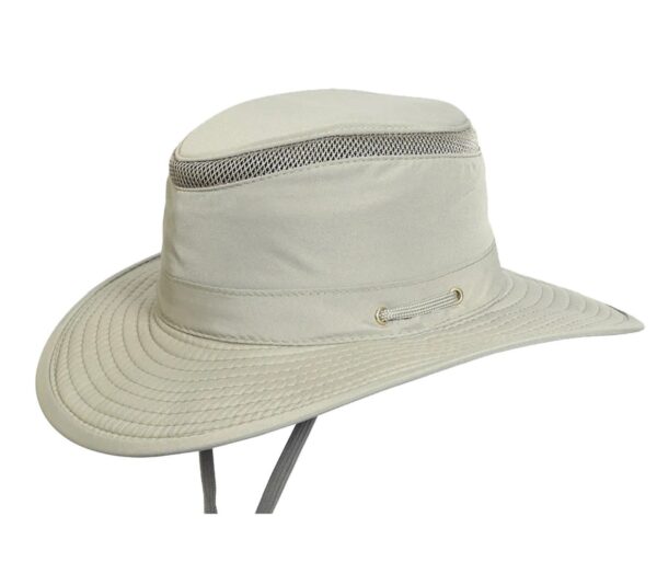 Recycled, packable Tarpon sailing and travel hat in khaki