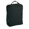 Back view of black eco friendly packing cube