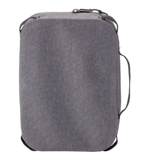 Back view of recycled fabric, eco-friendly waterproof packing cube