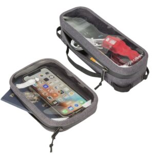 Set of waterproof pouch cubes for sustainable travel