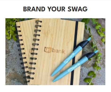 Branded promotional products for corporate gifts